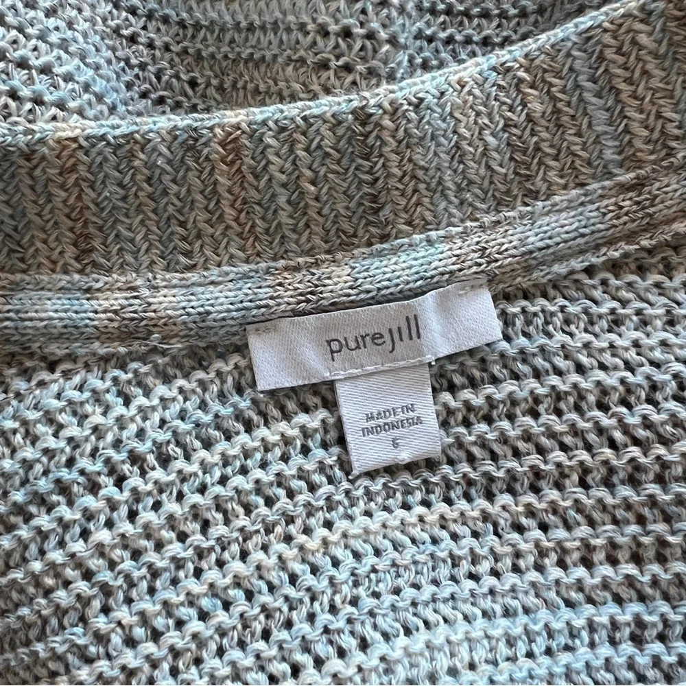 Pure Jill Knit Open Cardigan J Jill - Picture 5 of 7